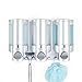 Better Living Products 76335-1 Aviva Three Chamber Dispenser, Satin Silver