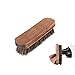 Brosses à Chaussures Brosse de Polissage en CRIN de Cheval Brosse de Nettoyage pour Cuir Brosses de Cheval Cheveux Brosse à Chaussures Cuirs Poils CRIN pour Polir ou Nettoyer Bottes Meubles 1 Pièce