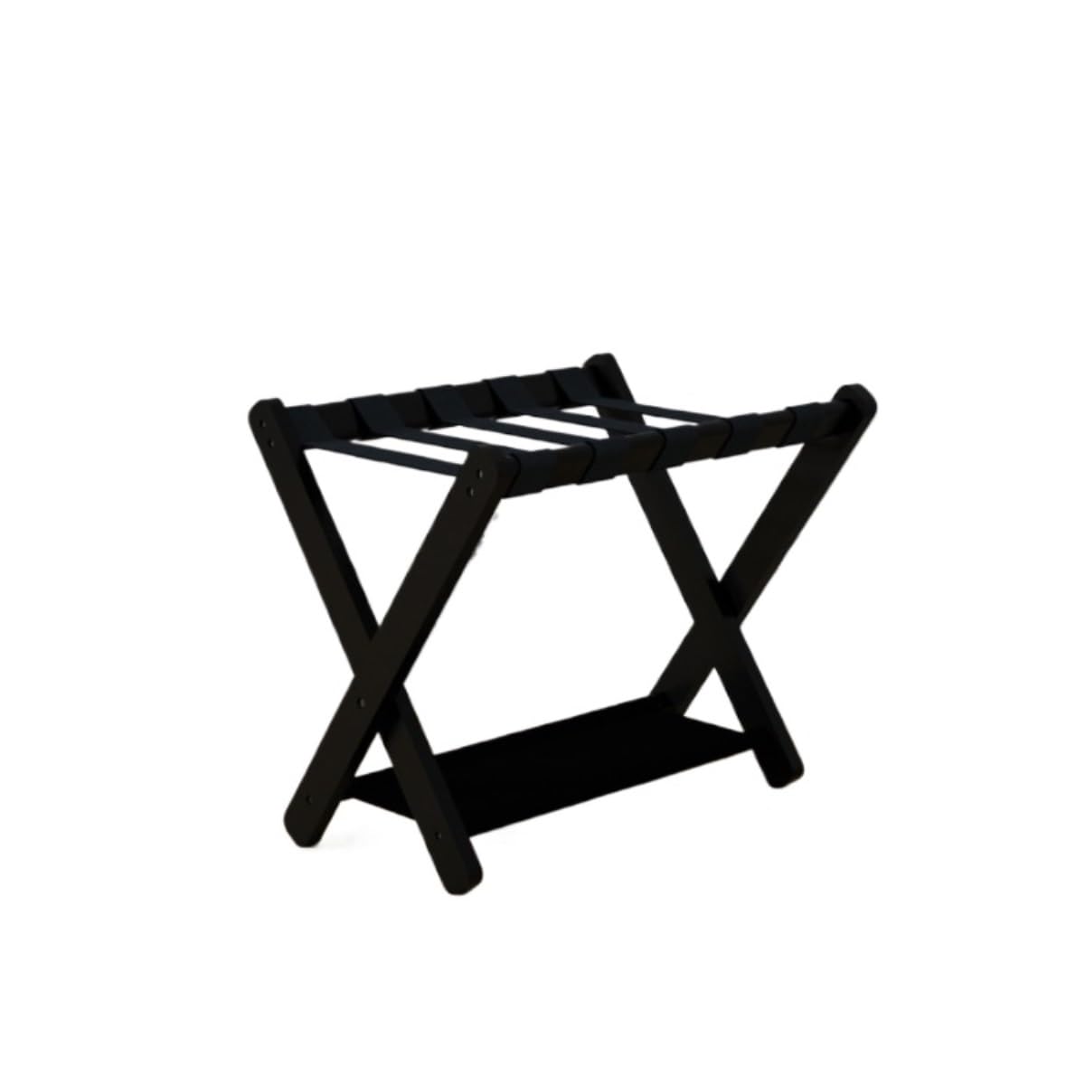 Soporte para equipaje – Estante de almacenamiento plegable para habitación de hotel y viajes – Soporte ligero y compacto para maleta para una fácil organización