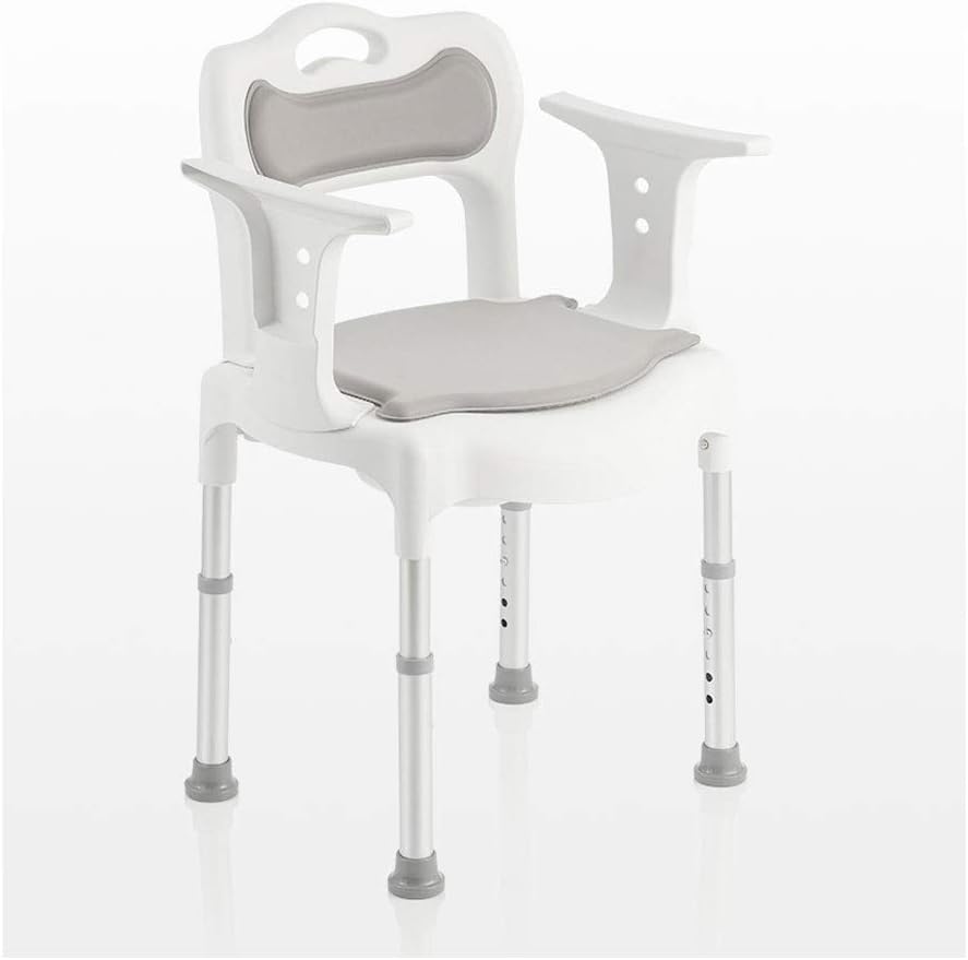 LYP Silla Ducha Mayores Silla De Baño Taburete Asiento De Ducha,Mayores Adulto Mujeres Embarazadas,Peso Máximo Soportado 150 Kg