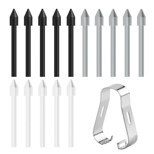 15 Pcs Puntas de S Pen para Samsung Galaxy Tab S6 Lite/S7 FE/S7+ Plus/S8/S8+ Plus/S8 Ultra/S9/S9+...