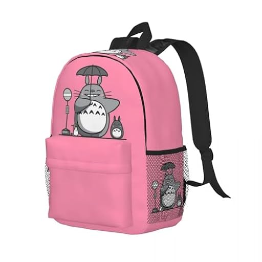 ASDCTYTKO Trae El paraguas Mochila Ghibli oscura Mochila Estudiante Chicos Chicas Mochila Escolar Infantil Mochila Ordenador Bolsas de hombro para hombres Regalo del festival | Ya disponible en tu tienda friki favorita! En mundofriki.es!