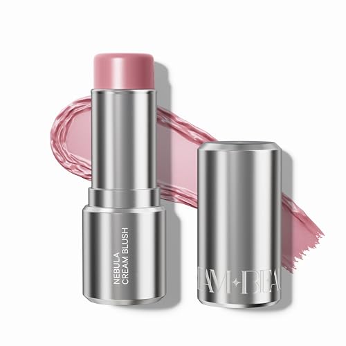 Dream Beauty Nebula Cream Blush – Lagoon Pink | Peach Pink 3-in-1 Tint for Cheeks, Lips & Eyes | Dewy Finish | Hand Blendable | Lightweight & Buildable | 7.5g