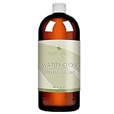 Watermelon Seed Oil - 32 oz - 100% Pure, All Natural, Non-GMO, Organically Sourced, Unrefined, Carrier Oil - for Hair, Skin, Nails, Body, Feet, Arms, Legs, Dry Skin and More - Packaging May Vary