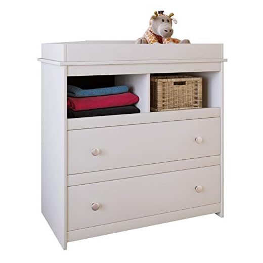 VCM Cambiador Blanco Cambiador + cajones + Accesorio Protección Anti Caídas