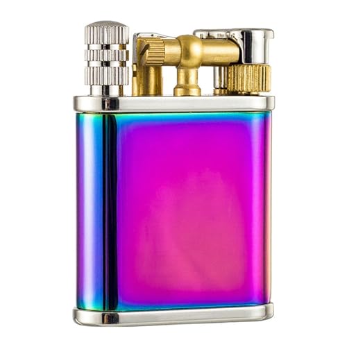 Encendedor de queroseno, 2 en 1, vintage y permanente, reutilizable, impermeable, para acampar al aire libre y regalos de senderismo