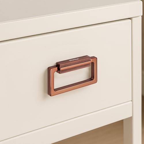 Image of Plantex Rajwadi Drawer Kadi /Drawer Handle /Kadi for Drawers /Pull-Push Kadi for Home /Office Cabinet - Pack of 1 (Rose Gold)