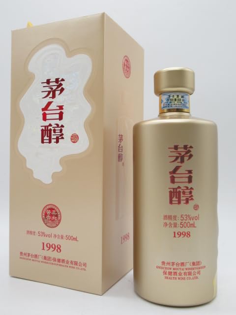 Amazon.co.jp: 中国白酒 茅台醇1998（まおたいじゅん1998）500ml