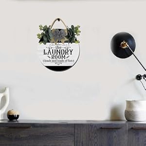 Laundry Room Loads Of Fun Sign,Weird Decor,Rustic Round Wooden Wreath,New Home Housewarming Gift For All Seasons Spring Summer Winter Autumn Fall Laundry Room Loads Of Fun SignWeird DecorRustic Round Wooden WreathNew Home Housewarming Gift For All Seasons Spring Summer Winter Autumn Fall
