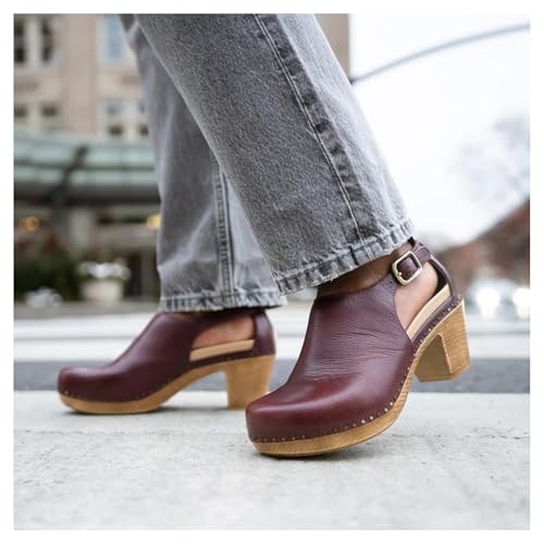 Image of Dansko Sassy Stylish Upfront Closed Toe for Women - Energy-Return Footbed with Added Arch Support - Lightweight PU Outsole for Long-Lasting Wear - Great for All-Seasons Style