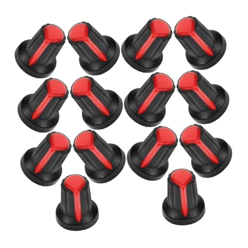 GOOHOCHY Professional Dj Equipment Parts 20pcs Plastic Potentiometer Knob Hat for Volume Control