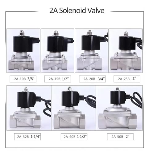 Électrovanne de fontaine en acier inox robuste pour installations sous-marines - 3