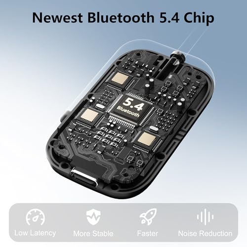 SOARUN Bluetooth 5.4 Transmitter Receiver,2-in-1 Airplane Bluetooth Adapter - image 2