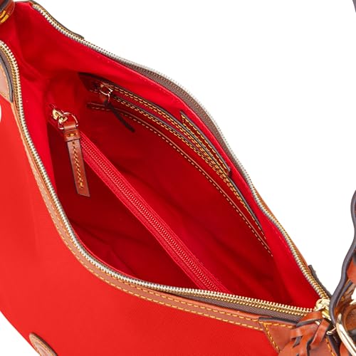 Image of Dooney & Bourke Shoulder Bags for Women, Nylon Bag with Removable Adjustable Leather Handle