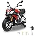 Produktbild JAMARA 460587 Ride-on Aprilia Tuono V4 1100 RR 12V-ab 3 Jahre, Sitzhöhe 450 mm, Stützräder, Musik/ MP3/ USB, 2-Gang, leistungsstarker Motor/Akku 4,5Ah, LED,Batteriespannungsanzeige, Rot
