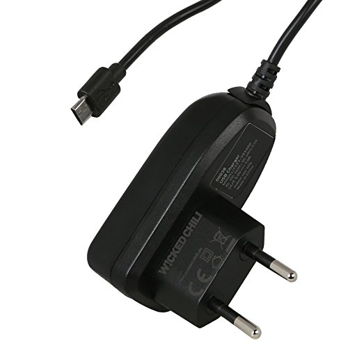 Wicked Chili 4250348464514 - Cargador para smartphone Samsung (1.000 mA, 110-240 V)