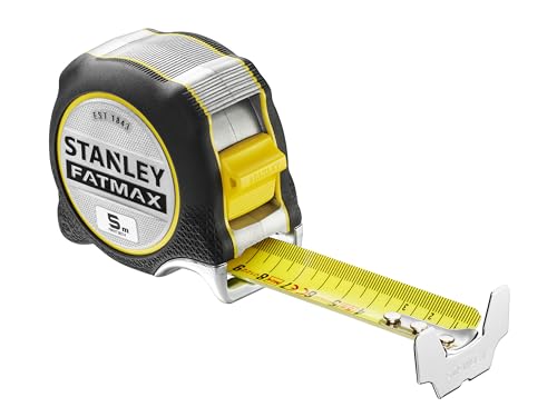 STANLEY Fatmax Xtreme FMHT38214-0 ���� 5m (�t�B���K�[�u���[�L��̌^�A�u���[�h�A���[���R�[�e�B���O�t���e�[�v16cm�A����t�b�N�A�����Ƀv�����g�A���ȃo�C�}�e���A���n�E�W���O)
