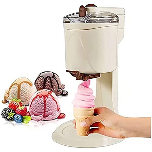 SADWF Vollautomatische Mini-Frucht-Softeismaschine, Gesund, Milchfrei, Einfache One-Push-Bedienung, für Kitchen Aid…