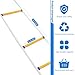 16 FT Fire Escape Ladder - 2 Story Flame Resistant Emergency Rope Ladder for Second Floor, Portable Fire Safety, Weight Capacity up to 2500 Pounds