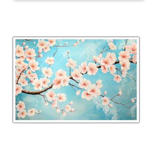 Peinture murale japonaise pour habiller un grand mur vide