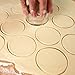 ALLTOP 5 Pcs Round Biscuit Cutter-Stainless Steel Baking Essential Tool for Effortless Circle Cookie Shaping,Pastry,Cake Decoration&Fondant Creation–Precise Cut Utensil for Dumpling,Scone, Donut