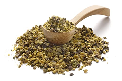 Ankerkraut Limetten Pfeffer, mit grobem schwarzem und grünem Pfeffer, Limetten-Pulver und Zitronenschale, 75g im Korkenglas