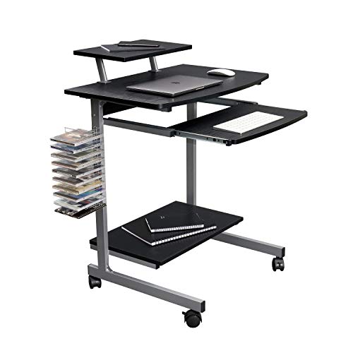 Techni Mobili Small Computer Cart with Storage