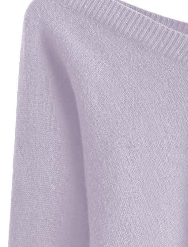 Image of ZAFUL Women's Cropped Sweater V-Neck Long Sleeve Pullover Jumper Knit Top | Crop Length, Ribbed Knit, Double V design, White sweater, Raglan sleeves, lantern sleeve, Fall & Winter, Loose fit, Oversized