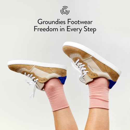 Image of GROUNDIES Nova Barefoot Shoes for Women - Trainer Sneakers for Women with Foot-Friendly Wide Toe Box, Neutral Footbed, and Non Slip Zero Drop Outsole