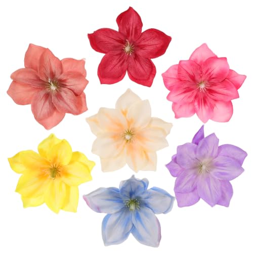 Pasador lateral con flores tropicales Kisangel para peinados rápidos de uso diario