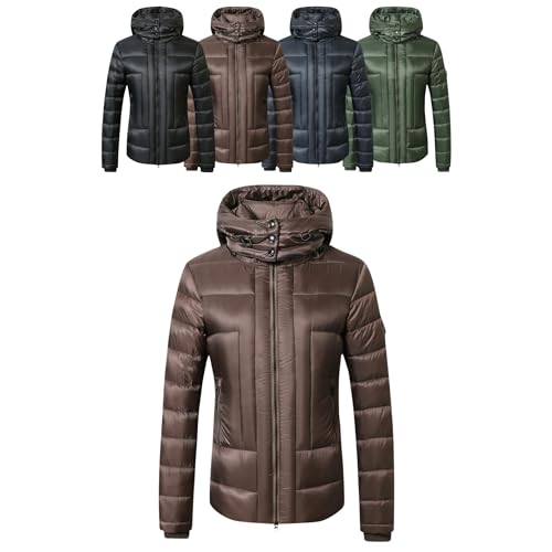 Vêtement d'équitation imperméable veste à capuche amovible de mi-saison