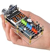 MIOYOOW Ultrasonic Ranging Alarm DIY Kit, HC-SR04 Ultrasonic Distance Measurer Soldering Practice...