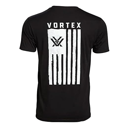 Vortex Optics Men's Salute Short Sleeve T-Shirts (US, Alpha, XX-Large, Regular, Regular, Black)