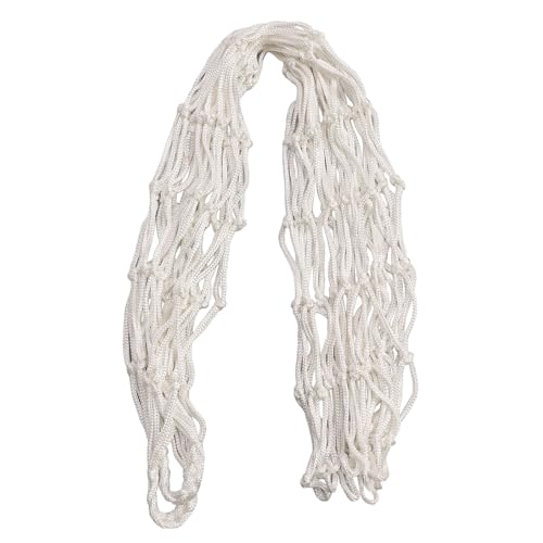 Sac fourre-tout de basket-ball blanc en polyester avec cordon de serrage