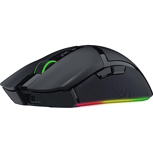 Cobra Pro - Mouse da gioco wireless personalizzabile Chroma RGB (10 controlli personalizzabili, illuminazione cromatica a 11 zone, sensore ottico Focus Pro 30K, HyperSpeed Wireless) Nero - Mouse gaming - Immagine 12