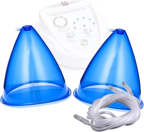 Coppa sottovuoto (180 ml), Grande Ventosa sottovuoto per Glutei, Coppa per Accessori per Macchine per la Terapia del Vuoto, per Massaggio con Sollevamento dell'anca, Una Coppia