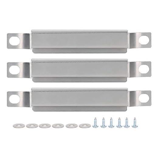 Duokon Tubos Crossover Peças para Churrasqueira de Aço Inoxidável Grelhador a Gás Queimadores de Canal de Tubo Crossover Substituição Apto para Charbroil Performance 463673517