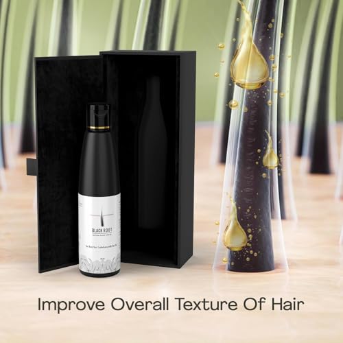 Image of Black Root Natural Hair Oil (100ml) Black Hair Oil | Anti Dandruff | Hair Fall Control