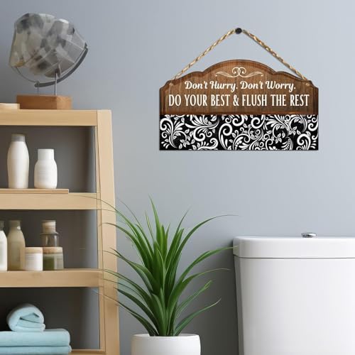Image of Chaka Chaundh - Kitchen Plaque Quotes Wall Hanging Decor - Restaurant Quotes Sign Board Decor - Dining Quotes Sign Wall Plates Decor Items - Set of 3 (Donot-hurry-Set)