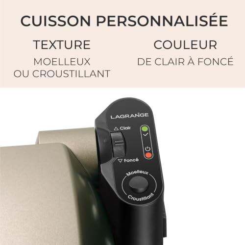 LAGRANGE, Gaufrier, Premium Gaufres® 019122, 1200W – vue 4