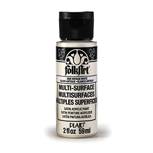 FolkArt Acrylic Paint, White, One Size
