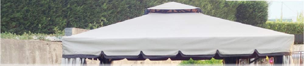 Ricambio Gazebo Ecr&ugrave; Telo Di Ricambio Per Gazebo 3x3 Eden - Ecru