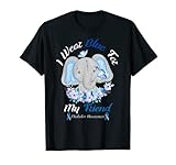 Photo Gallery i wear blue for my friend elephant regali di consapevolezza del diabete maglietta Photo Gallery i wear blue for my friend elephant regali di consapevolezza del diabete maglietta