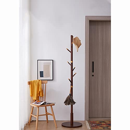 Porte-manteau sur pied de taille ajustable avec assemblage rapide pour angle de pièce