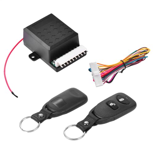 Vehicle Keyless Entry Kit, 12V Keyless Central Locking System, Electrical Door Locking Actuator System For Most Car Vehicle