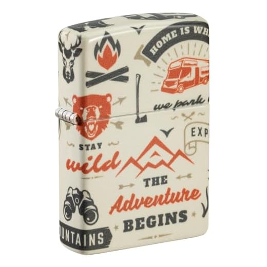 Zippo Lighter: Outdoor Adventures - 540 Color 46041