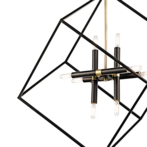 Kichler Cartone 31.25" 8 Light Pendant With Olde Bronze® #TOP2