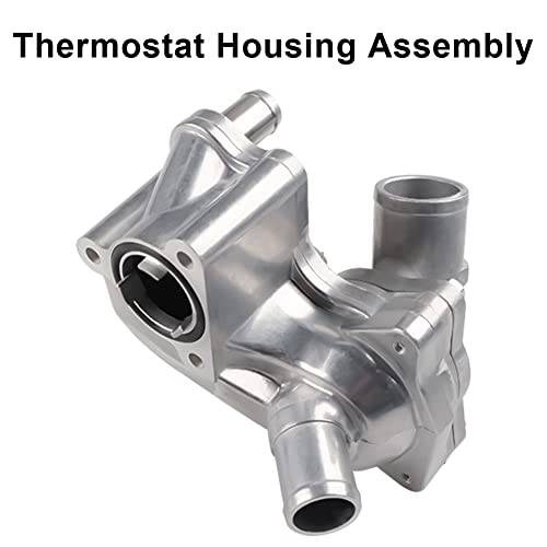 Image of Aluminum Coolant Thermostat Housing Compatible with 1997-2001 Ford Explorer | Compatible with 1998-2001 Mercury Mountaineer 2001 Explorer Sport Trac /Ranger 4.0L V6 Replacement for 902-204 2L2Z8592BA