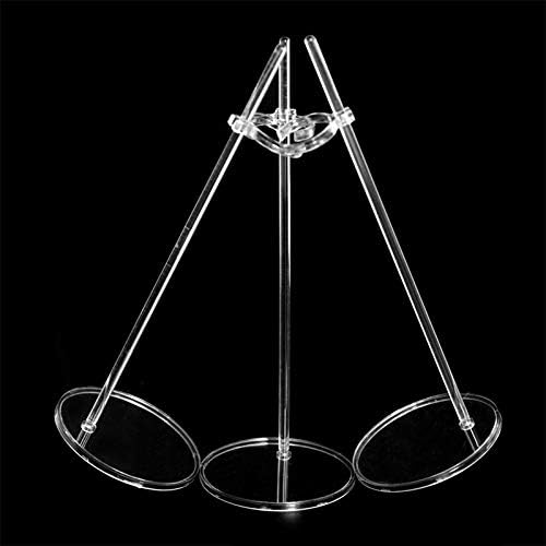 Image of UCanaan 5 Pcs Doll Stands Kids Toys Accessories for 11.8 Inch Dolls Display Holder Suitable for 11''-13'' Dolls Transparent Stent Stand