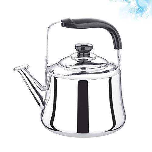 Cabilock Tetera Silbante Tetera de Acero Inoxidable Hervidor de Agua Caliente de Hervidor Rápido para Cocina Casera de… - Imagen 7
